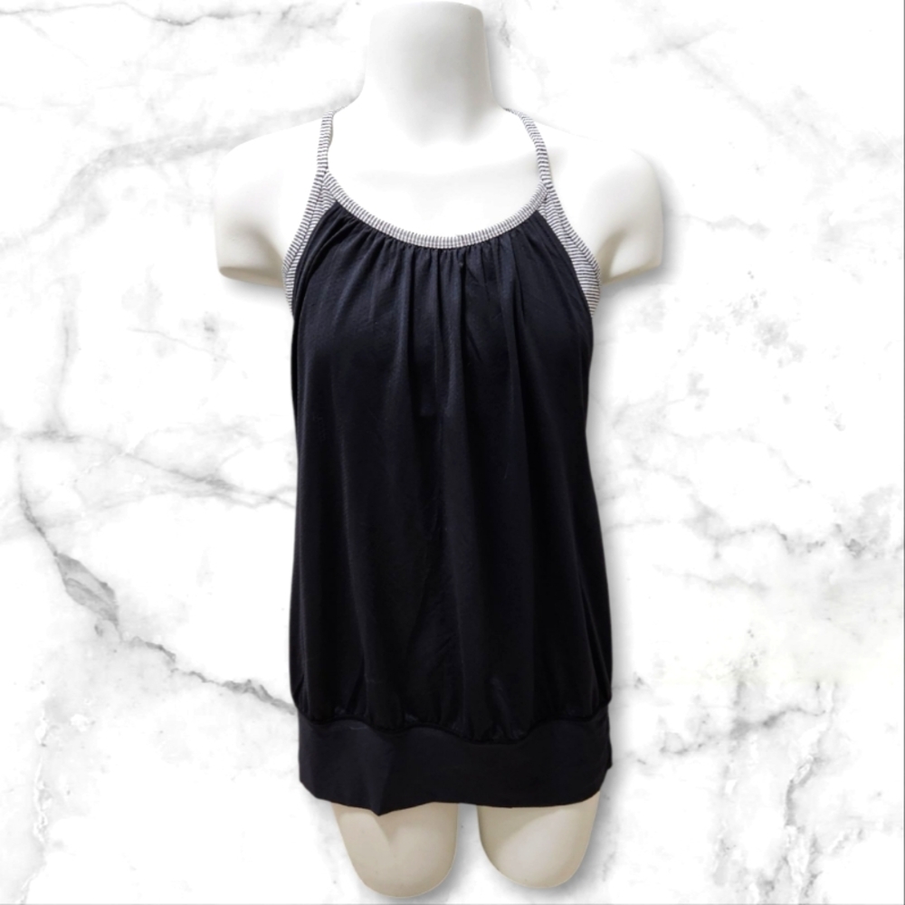 LULULEMON Black & White No-Limits Tank